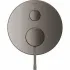 Внешняя часть смесителя для ванны GROHE Essence с переключателем на 3 положения, темный графит глянец (24092A01) Внешняя часть смесителя для ванны GROHE Essence с переключателем на 3 положения, темный графит глянец (24092A01)