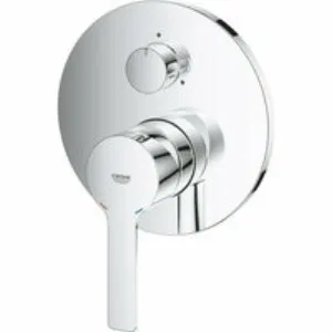 Внешняя часть смесителя для ванны GROHE Lineare с переключателем на 3 положения, хром (24095001) Внешняя часть смесителя для ванны GROHE Lineare с переключателем на 3 положения, хром (24095001)