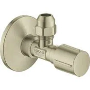Вентиль угловой GROHE 1/2 дюйма-3/8 дюйма, 1 шт, никель матовый (22037EN0) Вентиль угловой GROHE 1/2 дюйма-3/8 дюйма, 1 шт, никель матовый (22037EN0)