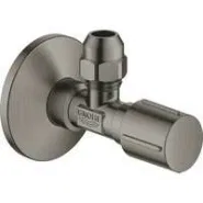 Вентиль угловой GROHE 1/2 дюйма-3/8 дюйма, 1 шт, темный графит матовый (22039AL0)