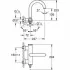 Смеситель для ванны GROHE Atrio, суперсталь (32652DC3) Смеситель для ванны GROHE Atrio, суперсталь (32652DC3)
