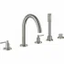 Смеситель для ванны GROHE Atrio двухвентильный, на 5 отверстий, на край ванны, суперсталь (19922DC3) Смеситель для ванны GROHE Atrio двухвентильный, на 5 отверстий, на край ванны, суперсталь (19922DC3)