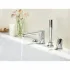 Смеситель для ванны GROHE Eurostyle Cosmopolitan на 4 отверстия, хром (23048003) Смеситель для ванны GROHE Eurostyle Cosmopolitan на 4 отверстия, хром (23048003)