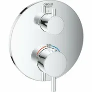 Внешняя часть термостата для душа GROHE Atrio на 2 потребителя, хром (24135003)