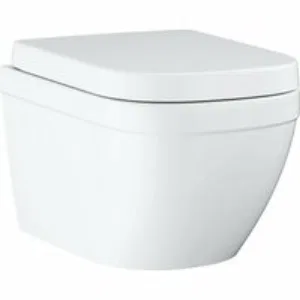 Унитаз подвесной GROHE Euro Ceramic с сиденьем, альпин-белый (39554000) Унитаз подвесной GROHE Euro Ceramic с сиденьем, альпин-белый (39554000)