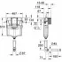 Смывной бачок скрытого монтажа для унитаза GROHE GD2 (38987000) Смывной бачок скрытого монтажа для унитаза GROHE GD2 (38987000)
