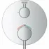 Внешняя часть термостата для душа GROHE Atrio на 2 потребителя, хром (24134003) Внешняя часть термостата для душа GROHE Atrio на 2 потребителя, хром (24134003)