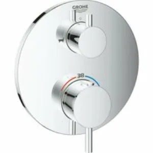 Внешняя часть термостата для ванны GROHE Atrio на 2 потребителя, хром (24138003) Внешняя часть термостата для ванны GROHE Atrio на 2 потребителя, хром (24138003)