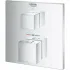Внешняя часть термостата для душа GROHE Grohtherm Cube на 1 потребителя, хром (24153000) Внешняя часть термостата для душа GROHE Grohtherm Cube на 1 потребителя, хром (24153000)