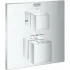 Внешняя часть термостата для ванны GROHE Grohtherm Cube на 2 потребителя, хром (24155000) Внешняя часть термостата для ванны GROHE Grohtherm Cube на 2 потребителя, хром (24155000)