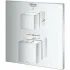 Внешняя часть термостата для ванны GROHE Grohtherm Cube на 2 потребителя, хром (24155000) Внешняя часть термостата для ванны GROHE Grohtherm Cube на 2 потребителя, хром (24155000)