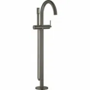 Внешняя часть смесителя для ванны GROHE Atrio напольного монтажа, темный графит матовый (32653AL3)