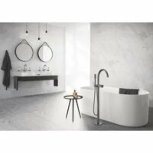 Внешняя часть смесителя для ванны GROHE Atrio напольного монтажа, темный графит матовый (32653AL3) Внешняя часть смесителя для ванны GROHE Atrio напольного монтажа, темный графит матовый (32653AL3)