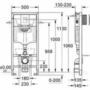 Готовый набор для туалета GROHE Euro Ceramic (NW0017-1) Готовый набор для туалета GROHE Euro Ceramic (NW0017-1)