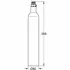 Пустой баллон CO2 для GROHE Blue, 425 гр (1 шт.) (40849000) Пустой баллон CO2 для GROHE Blue, 425 гр (1 шт.) (40849000)