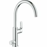 Смеситель для кухонной мойки GROHE Blue Pure Eurosmart, с функцией фильтрации, без фильтра в комплекте, хром (31722000)