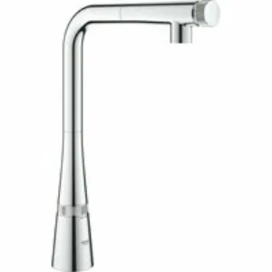 Смеситель для кухни GROHE Zedra SmartControl с вытяжным изливом, хром (31593002) Смеситель для кухни GROHE Zedra SmartControl с вытяжным изливом, хром (31593002)