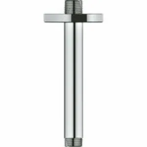 Верхний душ с потолочным душевым кронштейном 142 мм, 1 режим струи, GROHE Rainshower Mono 310 Cube, хром, (26565000) Верхний душ с потолочным душевым кронштейном 142 мм, 1 режим струи, GROHE Rainshower Mono 310 Cube, хром, (26565000)