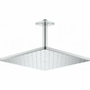 Верхний душ GROHE Rainshower 310 Mono с душевым кронштейном, 9,5 л/мин, 1 режим, 142 мм, хром (26566000) Верхний душ GROHE Rainshower 310 Mono с душевым кронштейном, 9,5 л/мин, 1 режим, 142 мм, хром (26566000)