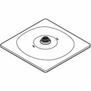 Верхний душ GROHE Rainshower Mono 310 Cube, 1 режим, хром (26567000) Верхний душ GROHE Rainshower Mono 310 Cube, 1 режим, хром (26567000)