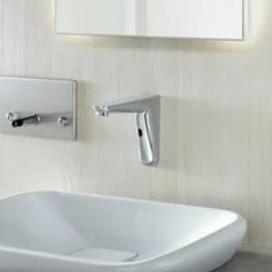 Кран для раковины GROHE Euroeco Cosmopolitan E инфракрасный, без функции смешивания, хром (36274000) Кран для раковины GROHE Euroeco Cosmopolitan E инфракрасный, без функции смешивания, хром (36274000)