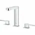Смеситель для раковины GROHE Plus на 3 отверстия, M-size, хром (20301003) Смеситель для раковины GROHE Plus на 3 отверстия, M-size, хром (20301003)
