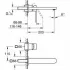 Внешняя часть смесителя для раковины GROHE Plus, L-Size, хром (29306003) Внешняя часть смесителя для раковины GROHE Plus, L-Size, хром (29306003)