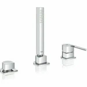 Смеситель для ванны GROHE Plus на 3 отверстия, хром (23845003) Смеситель для ванны GROHE Plus на 3 отверстия, хром (23845003)