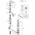 Смеситель для раковины GROHE Euroeco Special с донным клапаном, хром (32763000) Смеситель для раковины GROHE Euroeco Special с донным клапаном, хром (32763000)