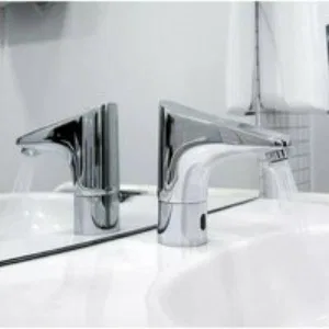 Смеситель для раковины GROHE Europlus E инфракрасный, хром (36207001) Смеситель для раковины GROHE Europlus E инфракрасный, хром (36207001)