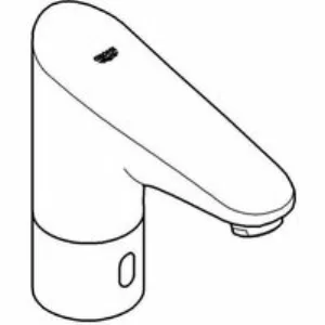 Кран для раковины GROHE Europlus E инфракрасный, без функции смешивания, хром (36208001) Кран для раковины GROHE Europlus E инфракрасный, без функции смешивания, хром (36208001)
