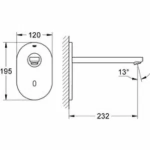 Внешняя часть крана для раковины GROHE Eurosmart Cosmopolitan E инфракрасный, без функции смешивания, питание от сети 230V, нержавеющая сталь (36334SD0) Внешняя часть крана для раковины GROHE Eurosmart Cosmopolitan E инфракрасный, без функции смешивания, питание от сети 230V, нержавеющая сталь (36334SD0)