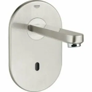 Внешняя часть крана для раковины GROHE Eurosmart Cosmopolitan E инфракрасный, без функции смешивания, питание от сети 230V, нержавеющая сталь (36335SD0) Внешняя часть крана для раковины GROHE Eurosmart Cosmopolitan E инфракрасный, без функции смешивания, питание от сети 230V, нержавеющая сталь (36335SD0)