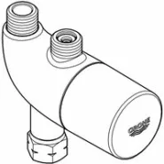 Термостат GROHE Grohtherm Micro для установки под раковиной, хром (34487000)