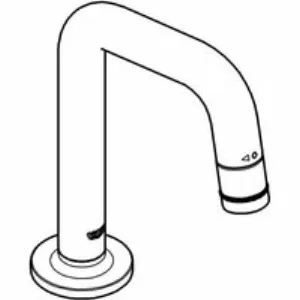 Кран для раковины GROHE Universal, без функции смешивания, хром (20202000) Кран для раковины GROHE Universal, без функции смешивания, хром (20202000)