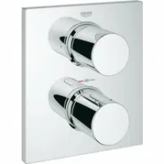 Внешняя часть термостата для ванны GROHE Grohtherm F на 2 потребителя, хром (27618000)