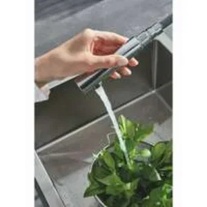 Смеситель для кухонной мойки GROHE Blue Pure Minta, с функцией фильтрации, без фильтра в комплекте, хром (31721000) Смеситель для кухонной мойки GROHE Blue Pure Minta, с функцией фильтрации, без фильтра в комплекте, хром (31721000)