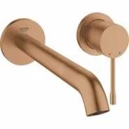 Внешняя часть смесителя для раковины GROHE Essence на 2 отверстия, L-Size, теплый закат матовый (19967DL1)