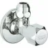 Угловой вентиль GROHE 1/2-3/8 для подключения смесителей, хром (2201700M) Угловой вентиль GROHE 1/2-3/8 для подключения смесителей, хром (2201700M)