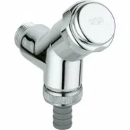 Подсоединительный вентиль 1/2″ GROHE, хром (41010000)