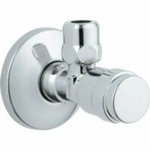Угловой вентиль GROHE Egaplus 1/2-3/8 для подключения смесителей, хром (41263000) Угловой вентиль GROHE Egaplus 1/2-3/8 для подключения смесителей, хром (41263000)