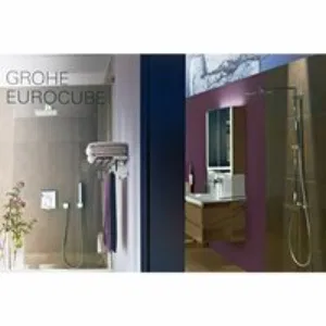 Верхний душ GROHE Euphoria Cube, 9,5 л/мин, 1 режим, хром (27705000) Верхний душ GROHE Euphoria Cube, 9,5 л/мин, 1 режим, хром (27705000)