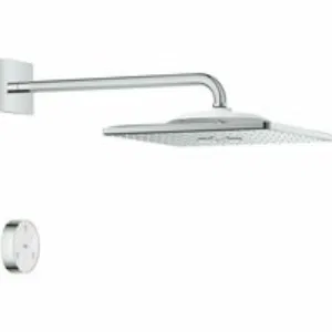 Верхний душ GROHE Rainshower SmartConnect 310 Cube, 7,5 л/мин, 2 режима, 422 мм, хром (26642000) Верхний душ GROHE Rainshower SmartConnect 310 Cube, 7,5 л/мин, 2 режима, 422 мм, хром (26642000)
