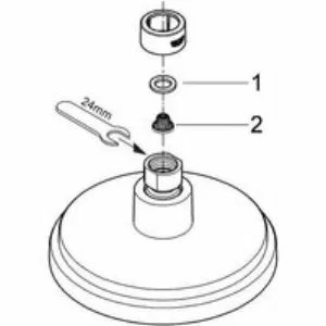 Верхний душ GROHE Rainshower Cosmopolitan 160, 4 режима, хром (27134000) Верхний душ GROHE Rainshower Cosmopolitan 160, 4 режима, хром (27134000)