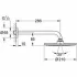 Верхний душ GROHE Rainshower Cosmopolitan 210, 8,5 л/мин, 1 режим, 286 мм, хром (26062000) Верхний душ GROHE Rainshower Cosmopolitan 210, 8,5 л/мин, 1 режим, 286 мм, хром (26062000)