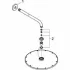 Верхний душ GROHE Rainshower Cosmopolitan Metal 310, 8 л/мин, 1 режим, 380 мм, хром (26066000) Верхний душ GROHE Rainshower Cosmopolitan Metal 310, 8 л/мин, 1 режим, 380 мм, хром (26066000)