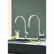Кран для кухонной мойки GROHE Blue Pure Mono с функцией фильтрации, без фильтра в комплекте, хром (31724000)