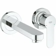 Смеситель для раковины GROHE BauEdge в комплекте с монтажной частью, хром (20474000)