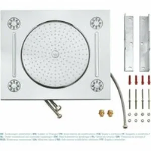 Потолочный душ с 3 режимами, GROHE Rainshower F-Series, хром, (27939001) Потолочный душ с 3 режимами, GROHE Rainshower F-Series, хром, (27939001)