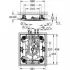 Потолочный душ с 3 режимами, GROHE Rainshower F-Series, хром, (27939001) Потолочный душ с 3 режимами, GROHE Rainshower F-Series, хром, (27939001)